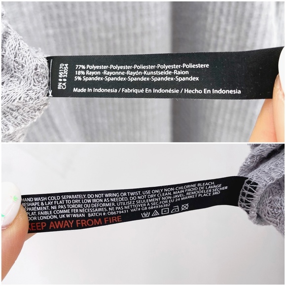 Out From Under Jojo Button Front Thermal Top - Picture 8 of 8